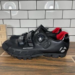 Bontrager Katan Mens Size 10 Cycling Shoes Black Mountain Bike BOA Sneakers